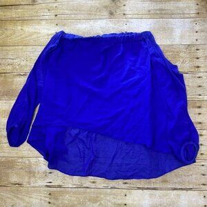 Nicole Miller Royal Blue Mini Skirt